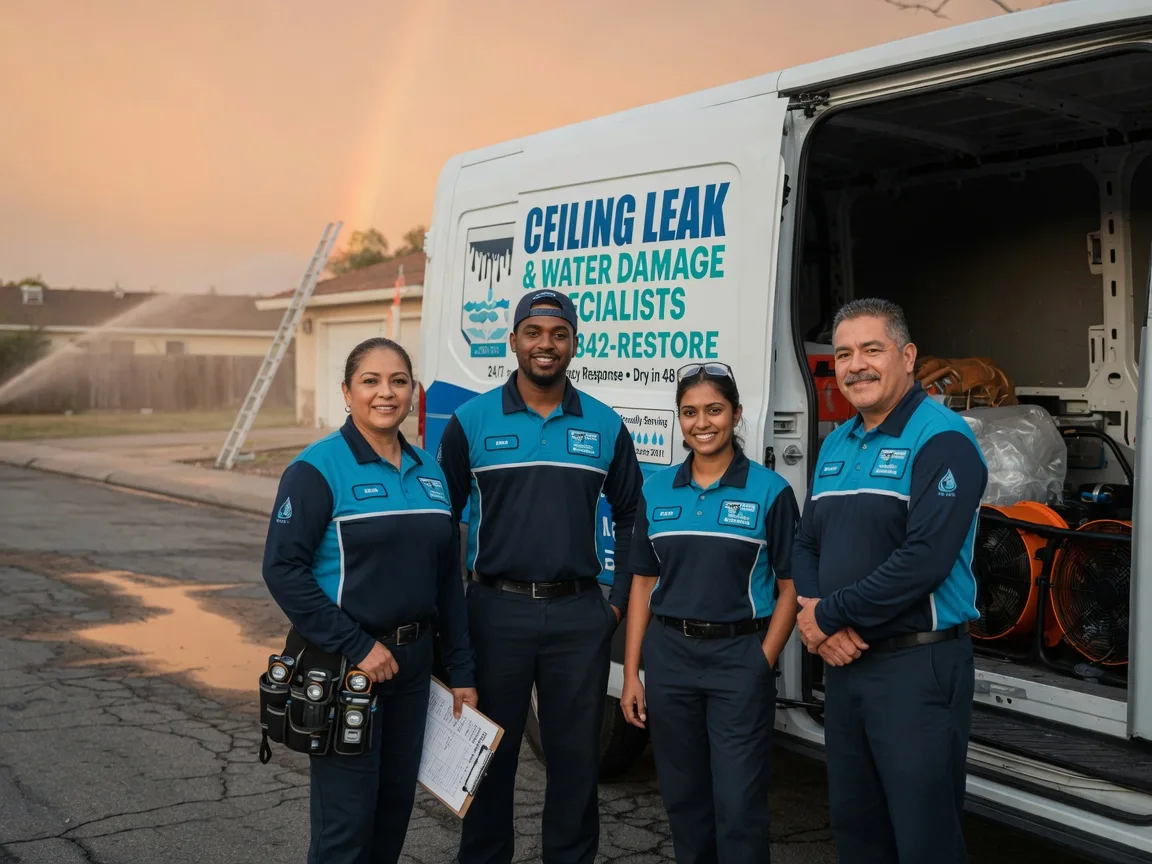 Ceiling Leak Cleanup company in Rock City Falls, NY