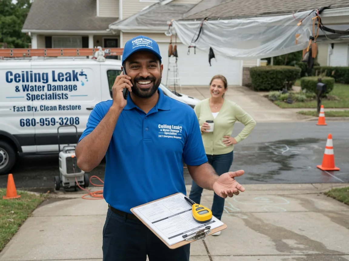 Ceiling Leak Cleanup Rock City Falls, NY FAQs